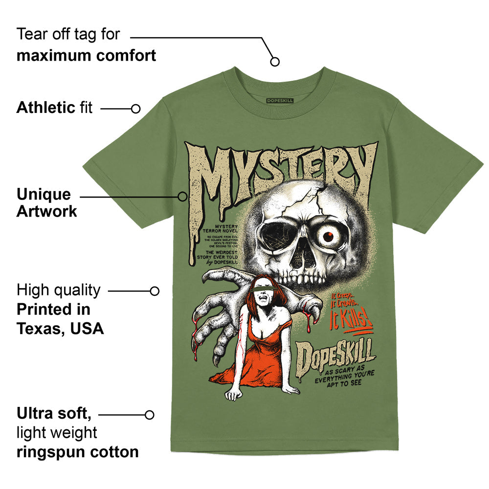 Olive Collection superstreetwear Olive T-shirt Mystery Ghostly Grasp Graphic