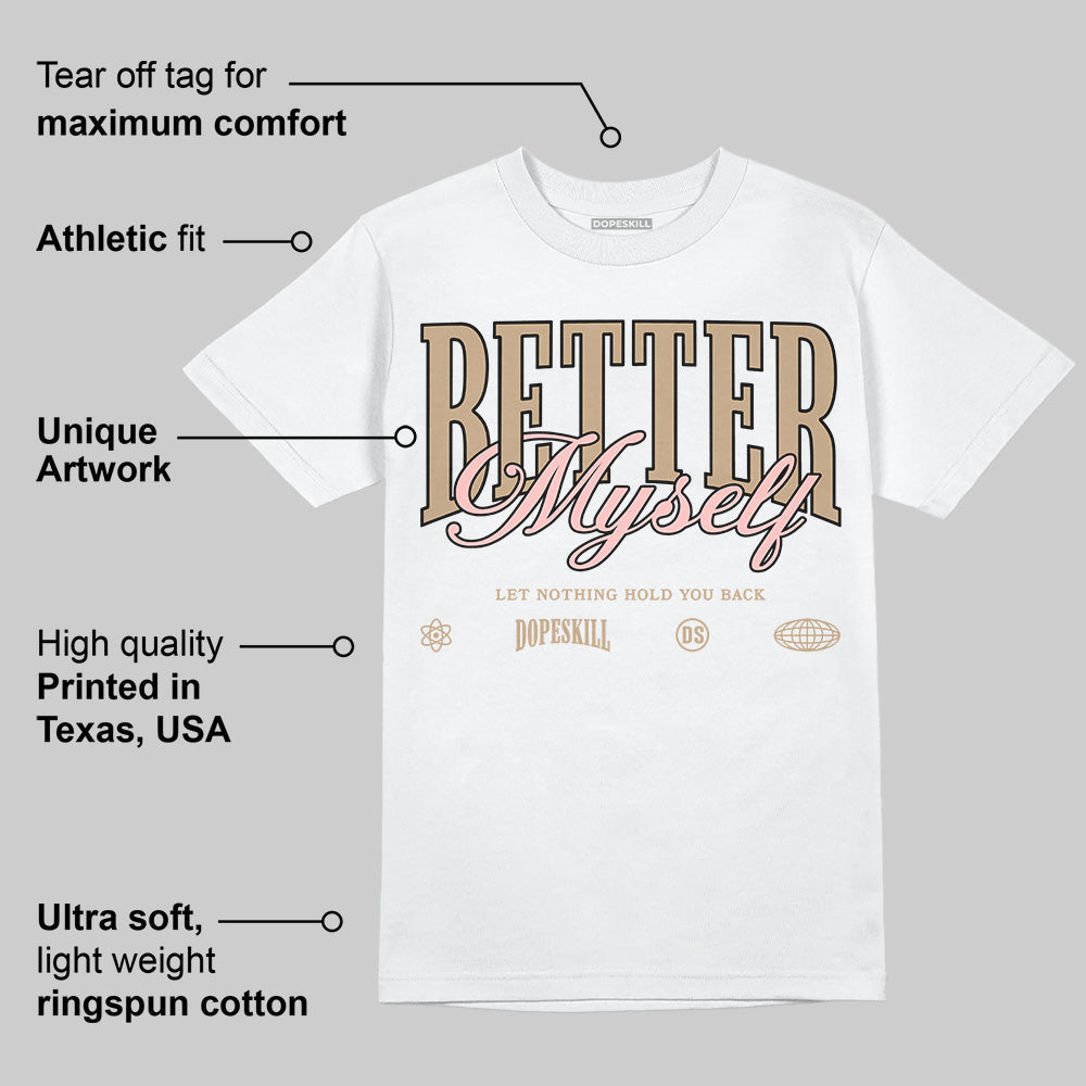 AIR FORCE 1 LINEN superstreetwear T-Shirt Better Myself Graphic