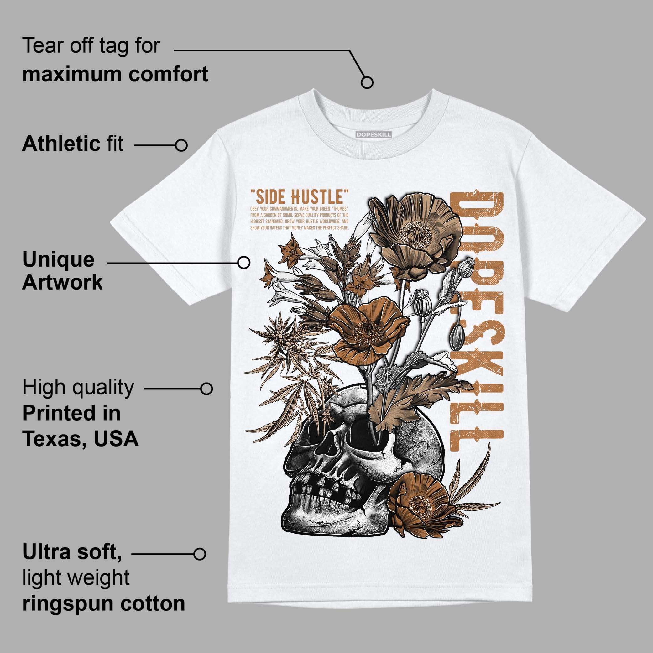 Palomino 3s superstreetwear T-Shirt Side Hustle Graphic