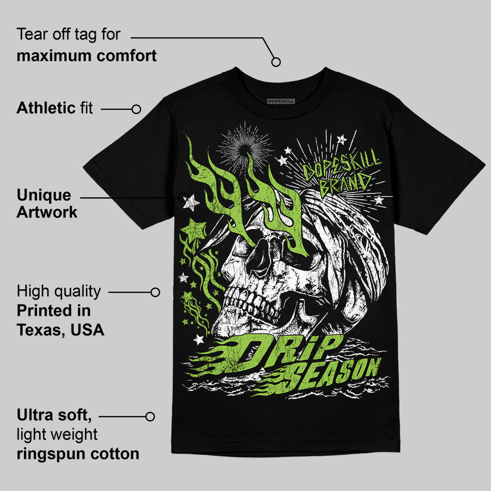 Neon Green Collection superstreetwear T-Shirt Drip Season Graphic