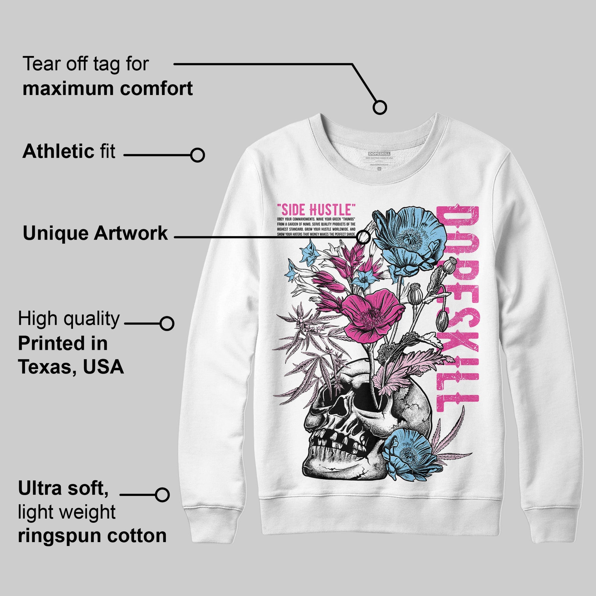 Doernbecher 6s superstreetwear Sweatshirt Side Hustle Graphic