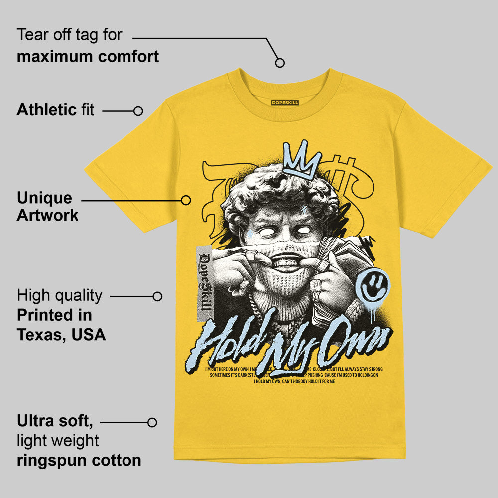 Yellow Ochre 6s superstreetwear Yellow T-shirt In My Way Graphic