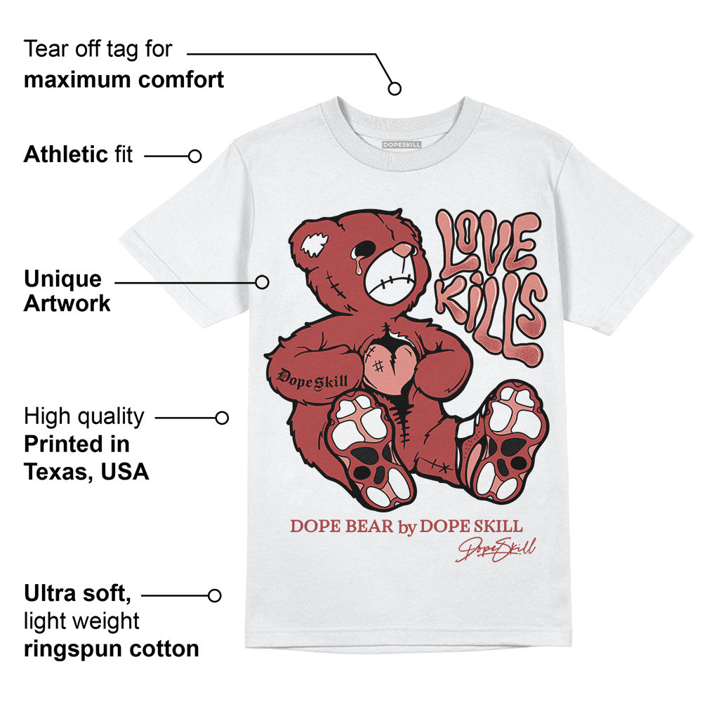 Dune Red 13s superstreetwear T-Shirt Love Kills Graphic
