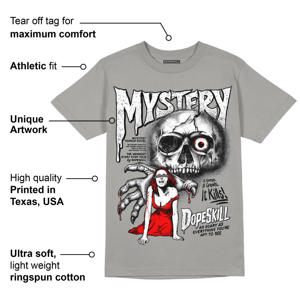 Wet Cement 4s superstreetwear Grey T-shirt Mystery Ghostly Grasp Graphic