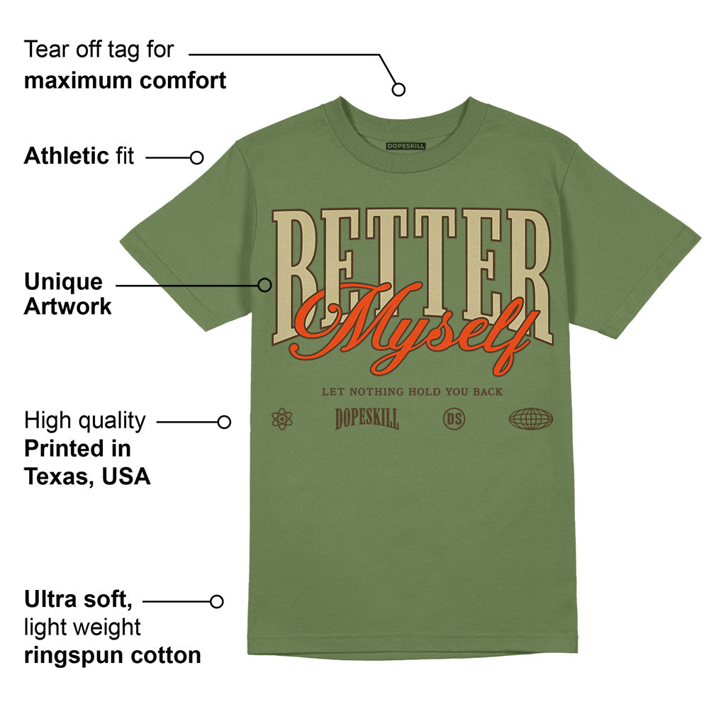 Olive Collection superstreetwear Olive T-shirt Better Myself Graphic