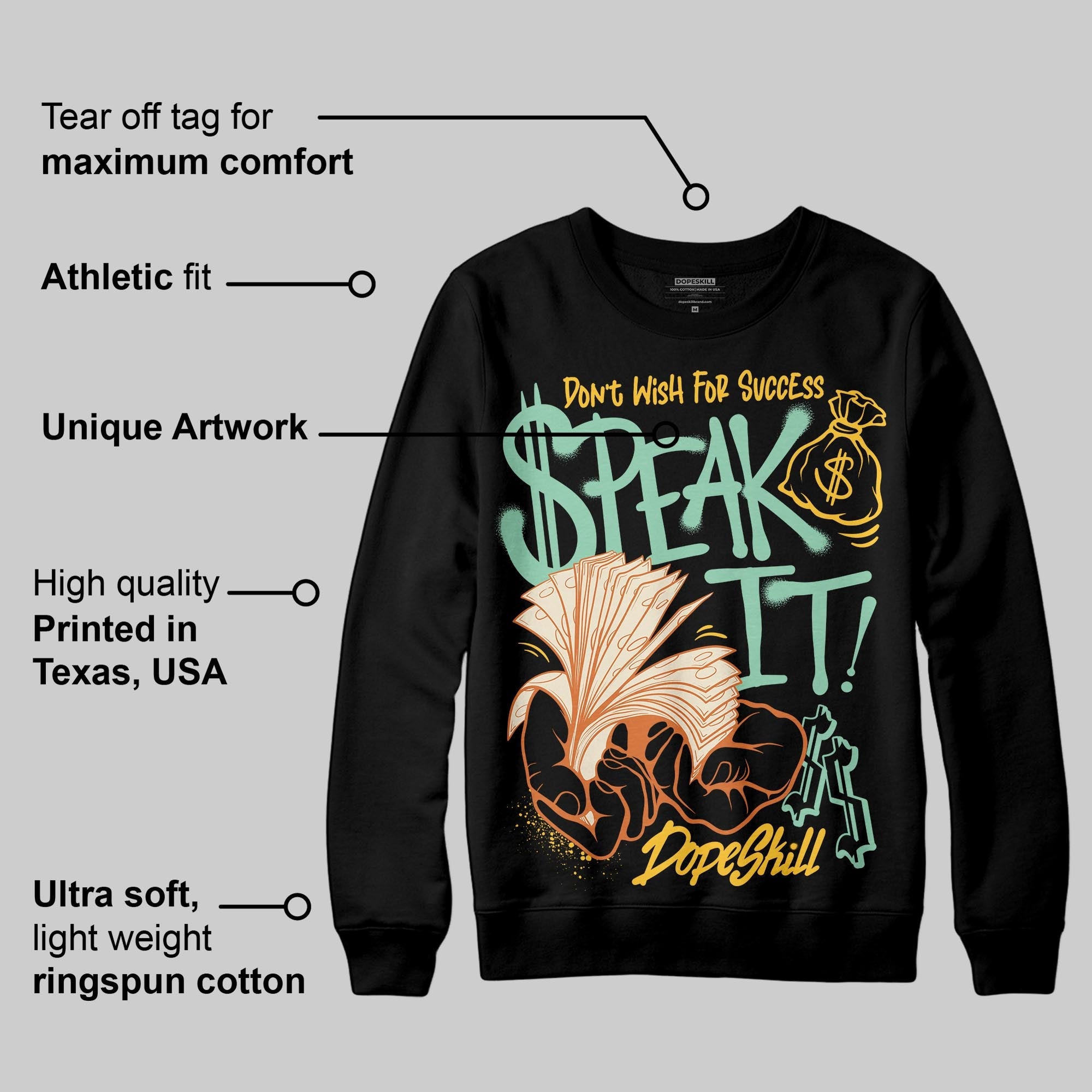 SB Dunk ¡°Rodeo¡± superstreetwear Sweatshirt Speak It Graphic