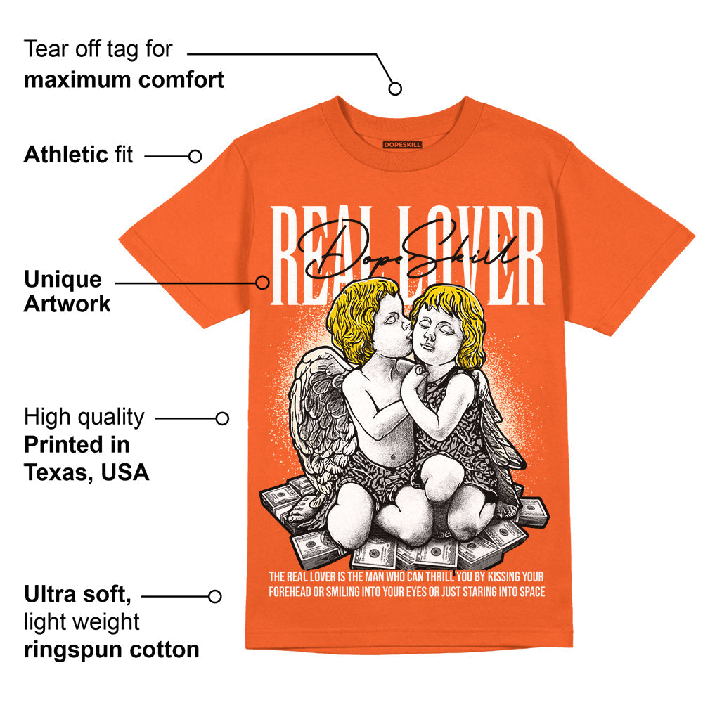 Georgia Peach 3s superstreetwear Orange T-shirt Real Lover Graphic