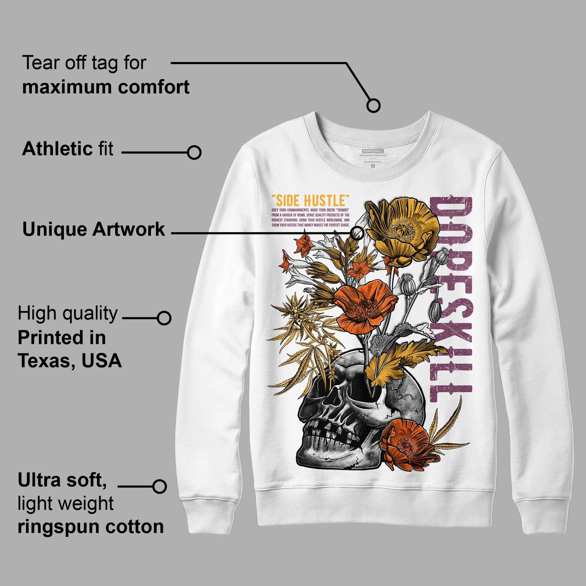Brotherhood 1s High OG superstreetwear Sweatshirt Side Hustle Graphic