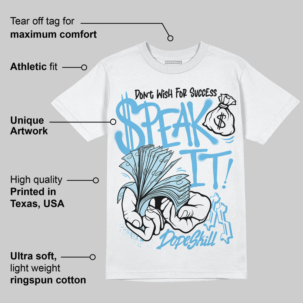 Legend Blue 11s superstreetwear T-Shirt Speak It Graphic