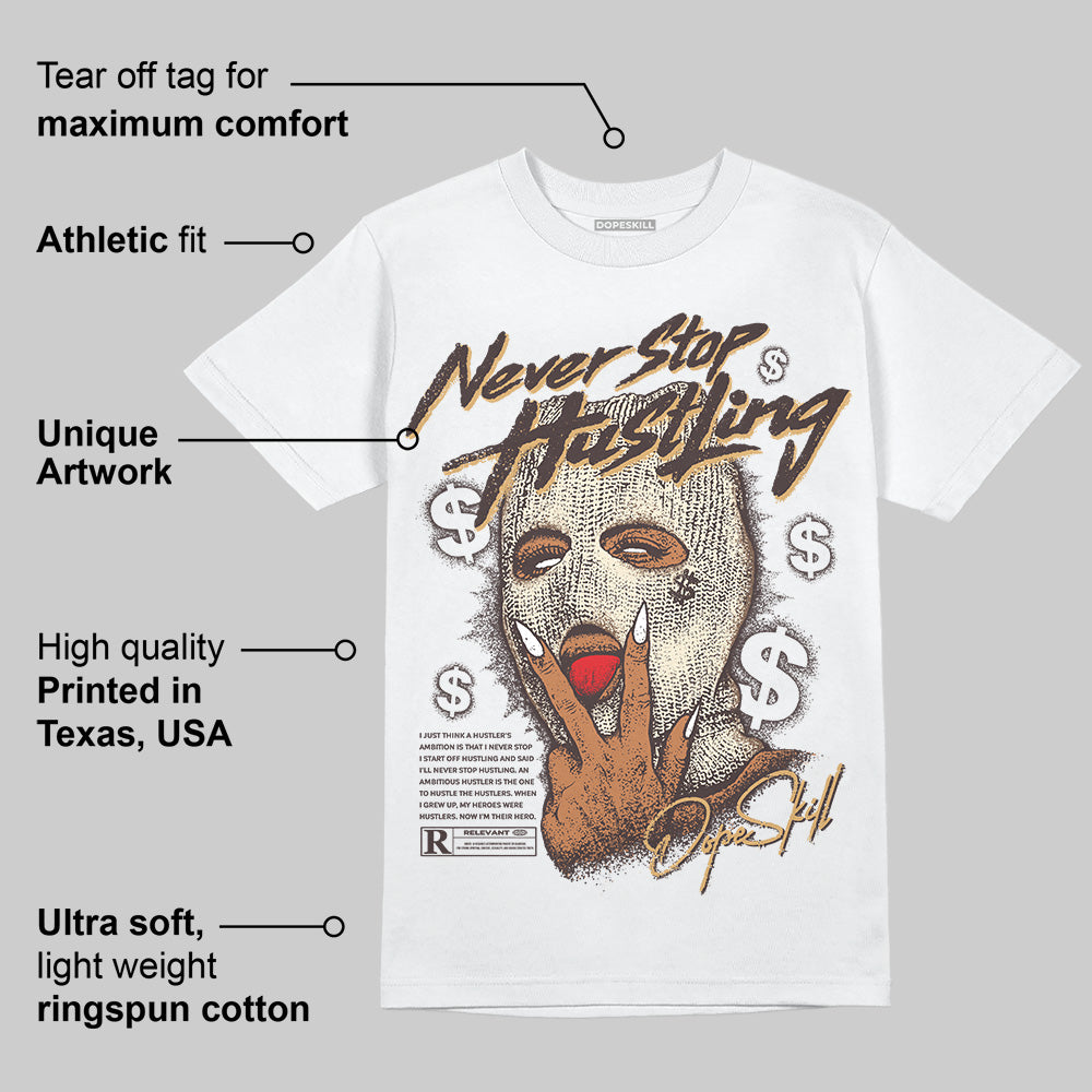 Earth 5s superstreetwear T-Shirt Never Stop Hustling Graphic