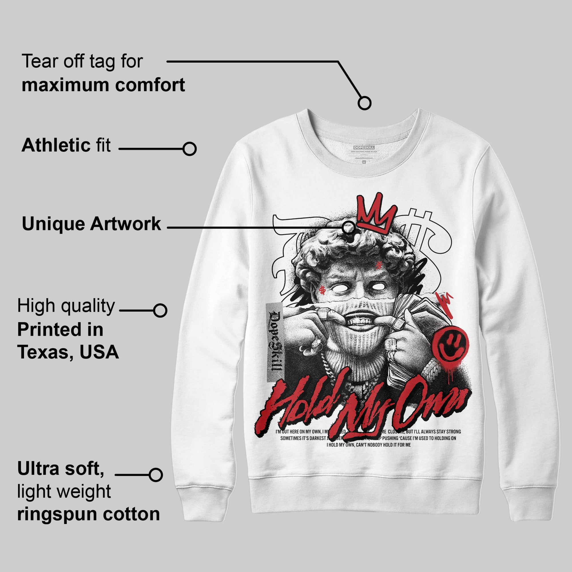 Bred 11s superstreetwear Sweatshirt In My Way Graphic