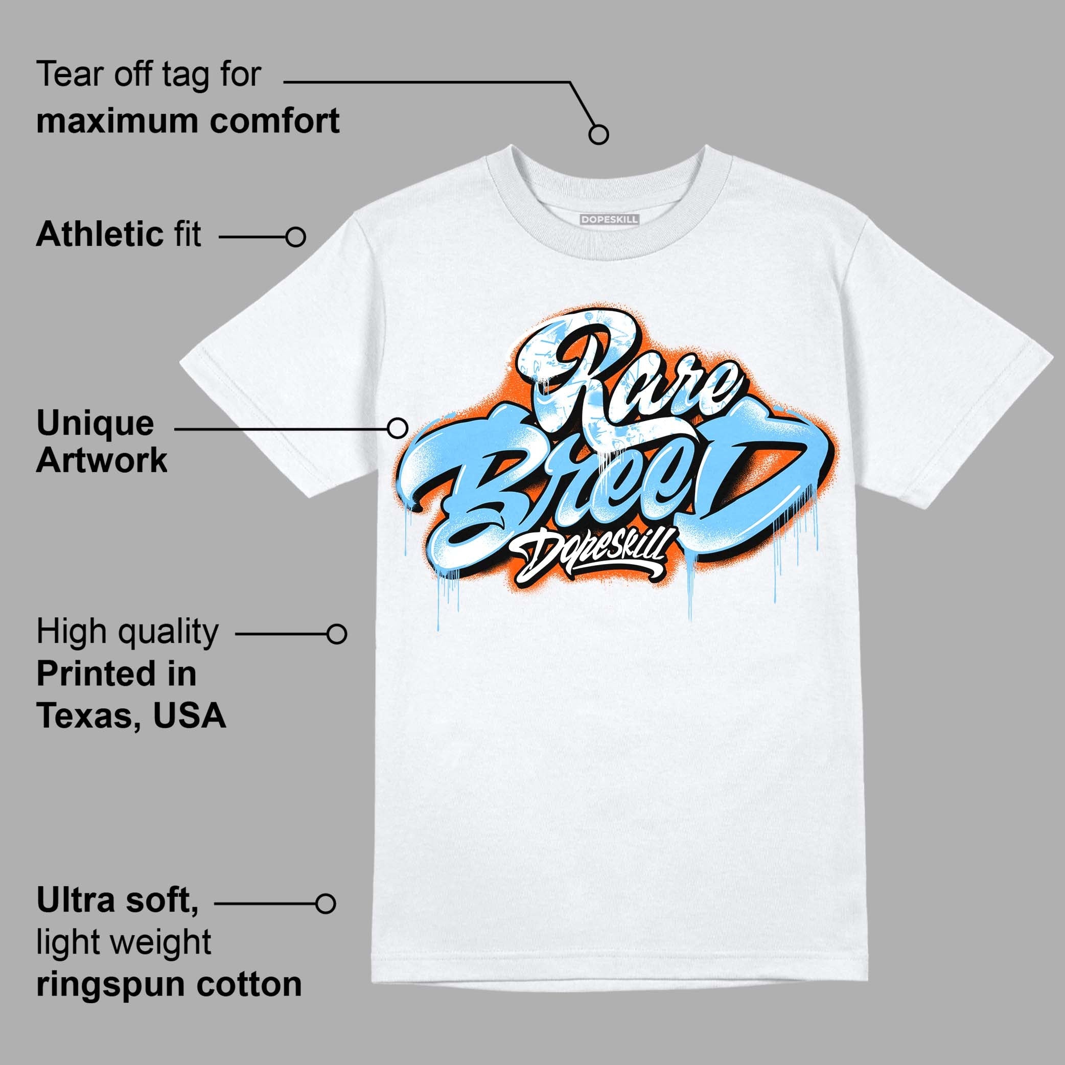 Dunk Low Futura University Blue superstreetwear T-Shirt Rare Breed Type Graphic