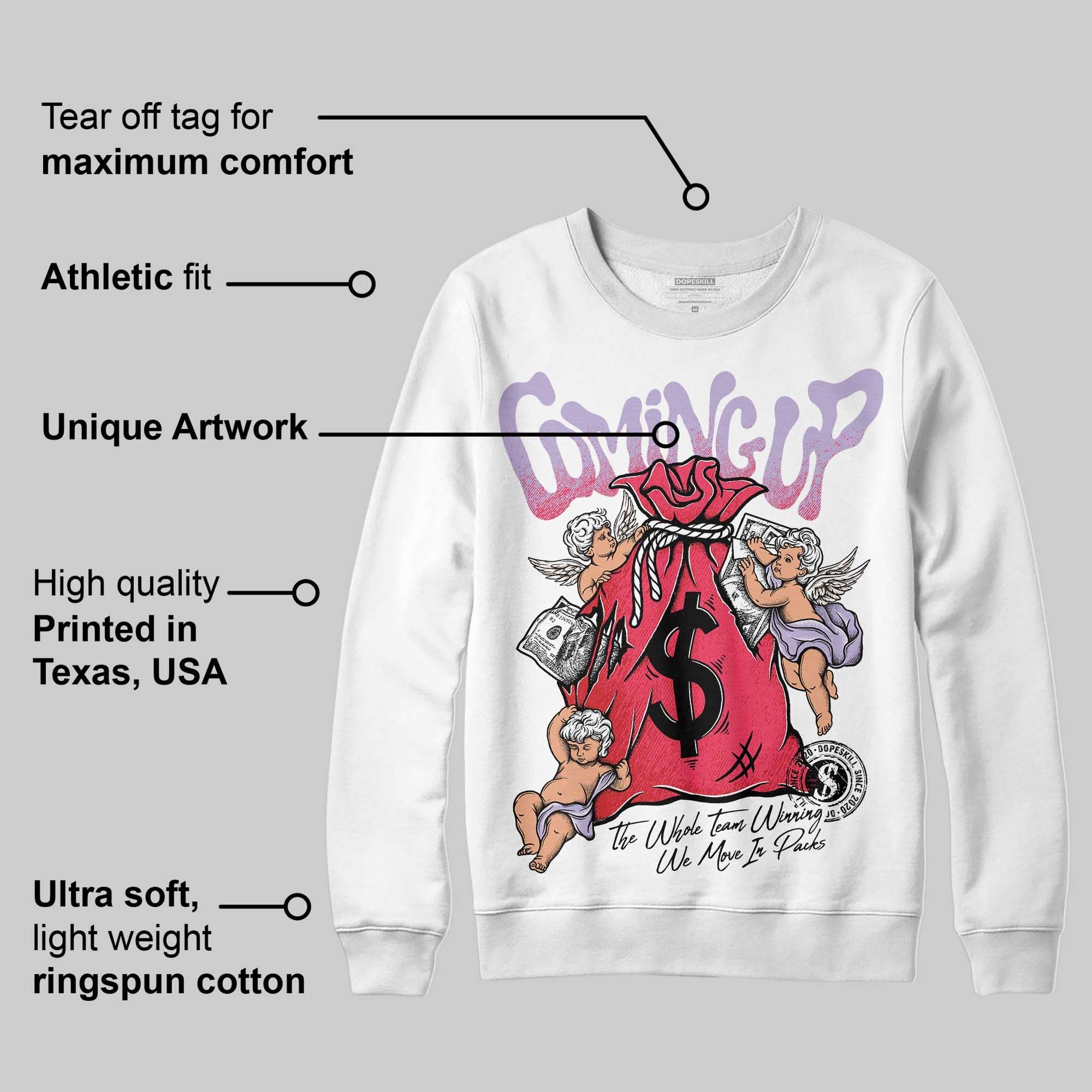 Peanut Butter Jelly 5s superstreetwear Sweatshirt Money Bag Coming Up Graphic