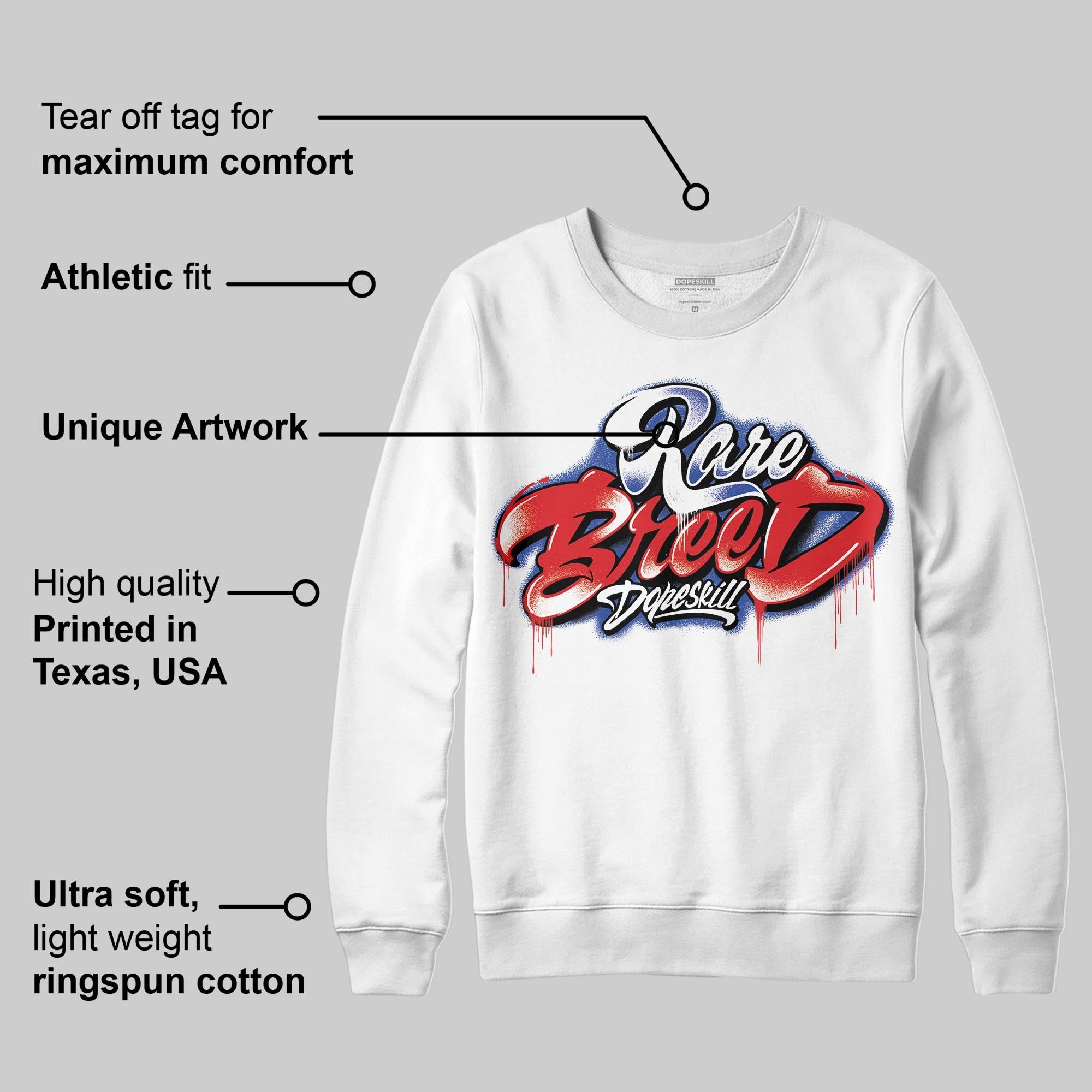 Seoul 2.0 3s superstreetwear Sweatshirt Rare Breed Type Graphic