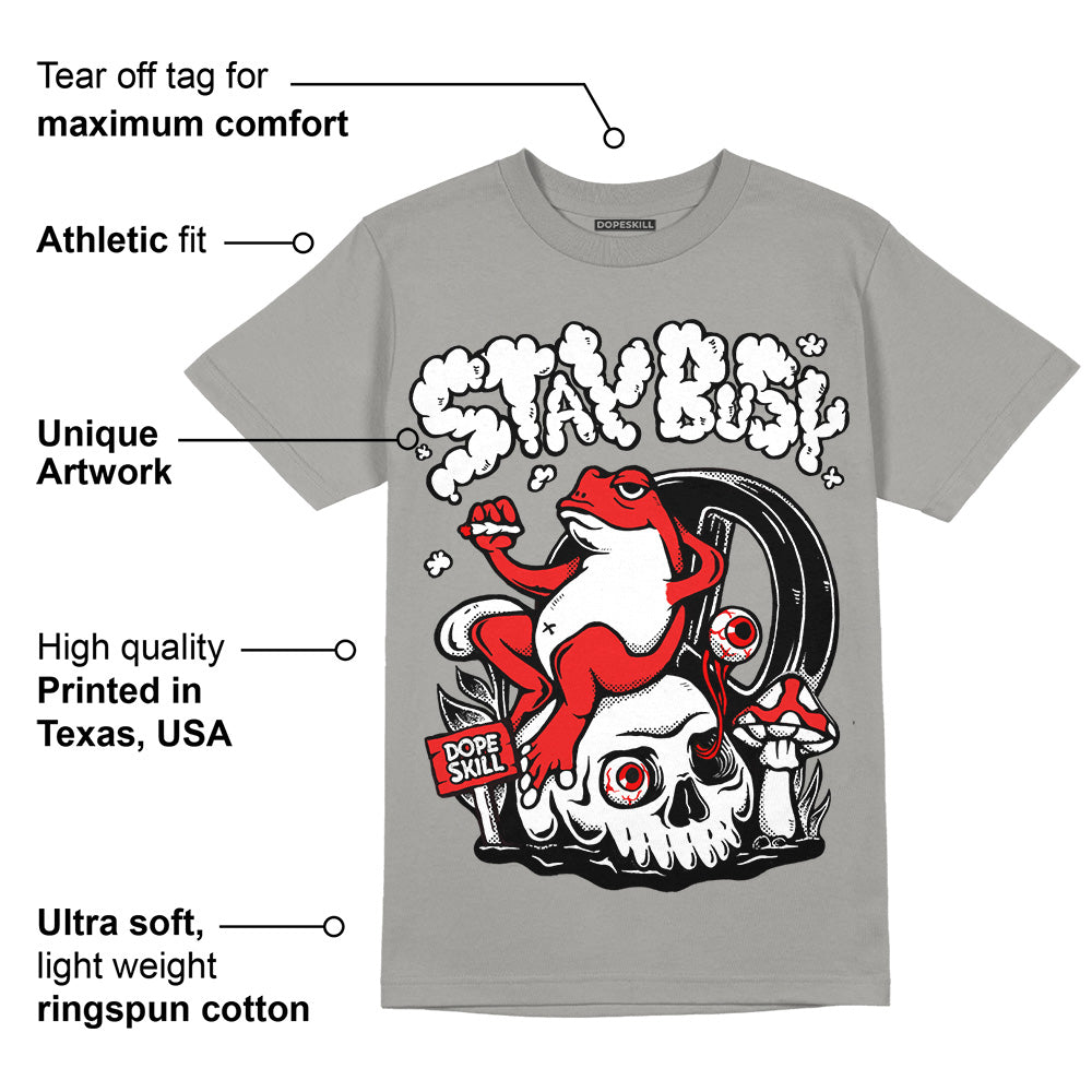 Wet Cement 4s superstreetwear Grey T-shirt Stay Busy Graphic