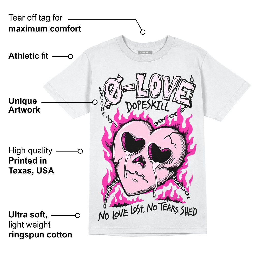 Triple Pink Dunk superstreetwear T-Shirt Crying Heart Graphic