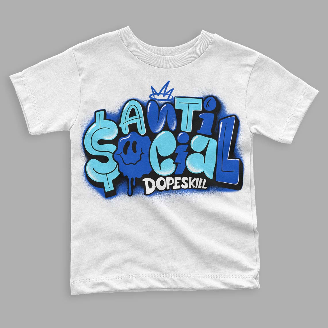 SB Dunk Argon superstreetwear Toddler Kids T-shirt Anti Social Graphic