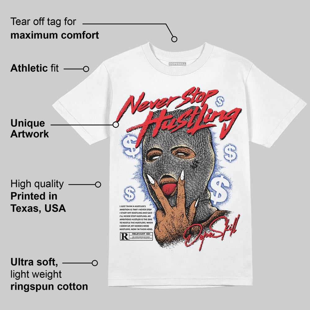 Seoul 2.0 3s superstreetwear T-Shirt Never Stop Hustling Graphic
