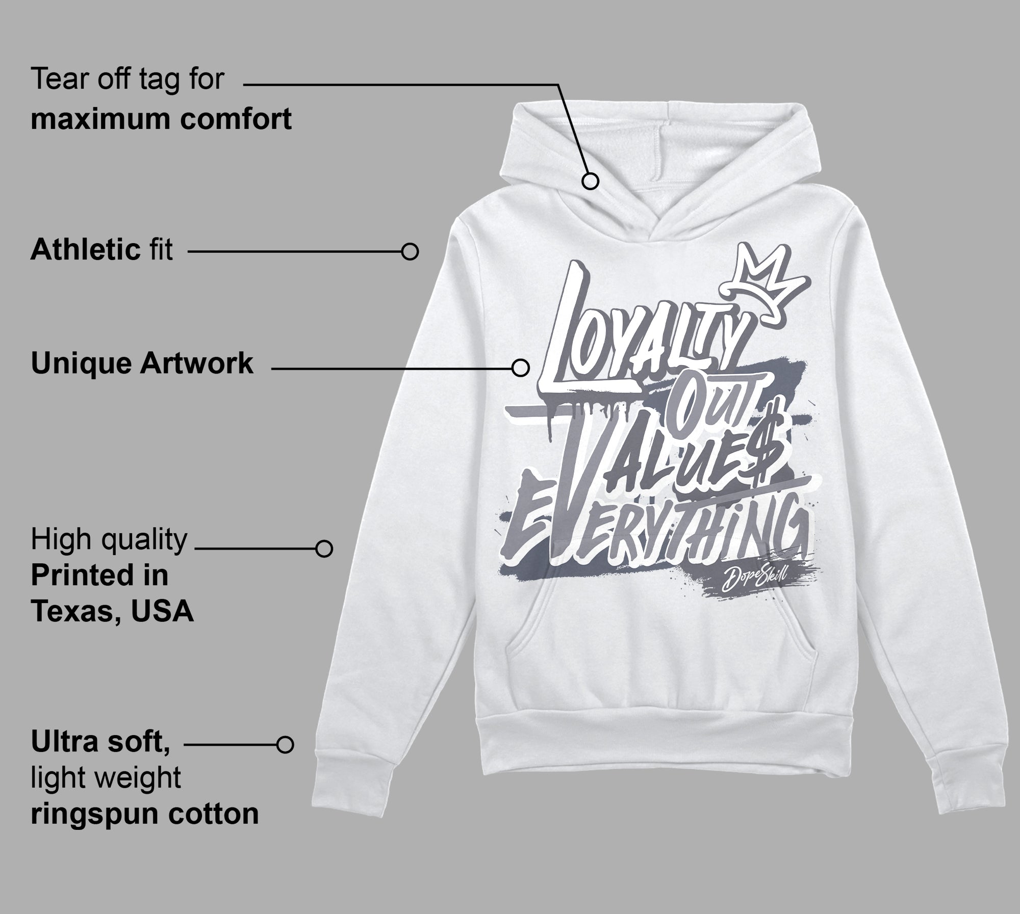 Stealth 14s superstreetwear Hoodie Sweatshirt LOVE Graphic