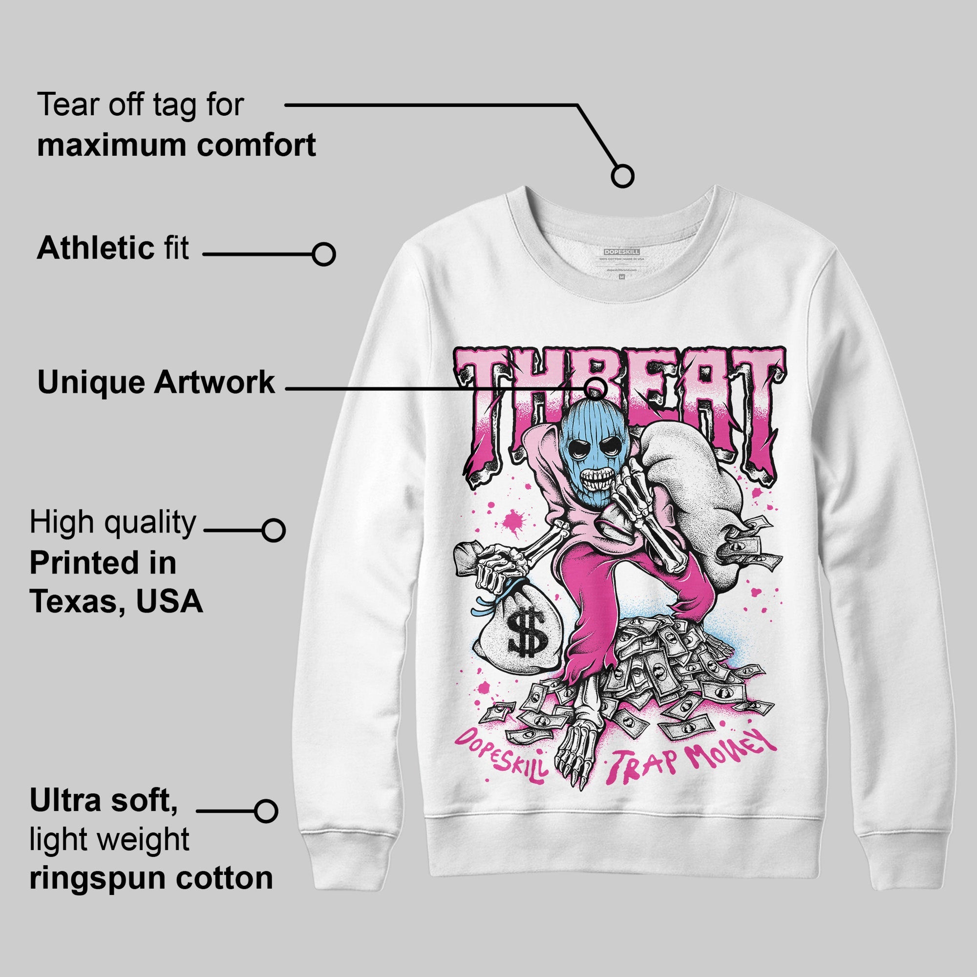 Doernbecher 6s superstreetwear Sweatshirt Threat Graphic