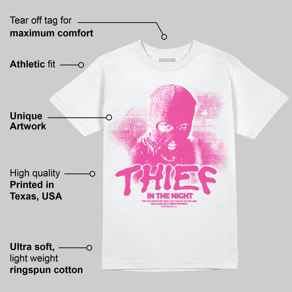 Pink Collection superstreetwear T-Shirt Thief In The Night Graphic