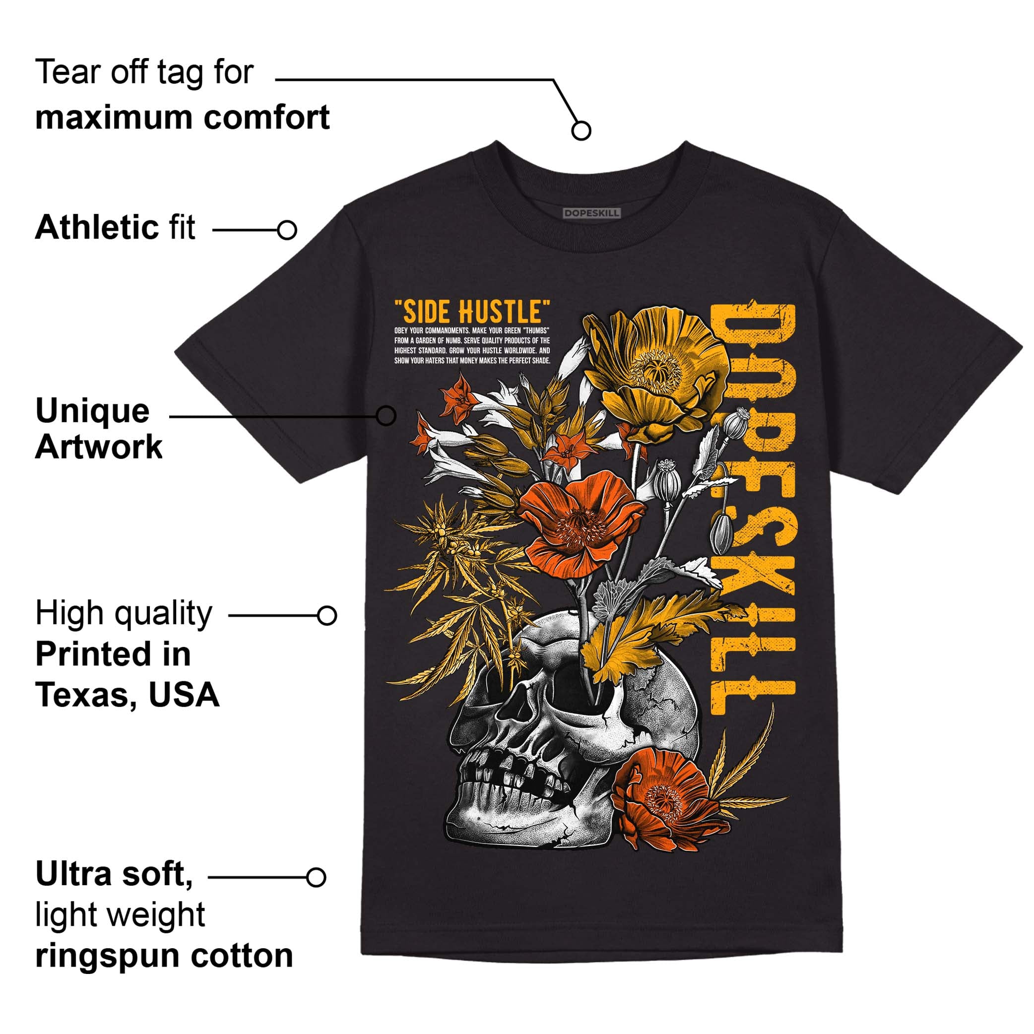 Black Taxi 12s superstreetwear T-Shirt Side Hustle Graphic