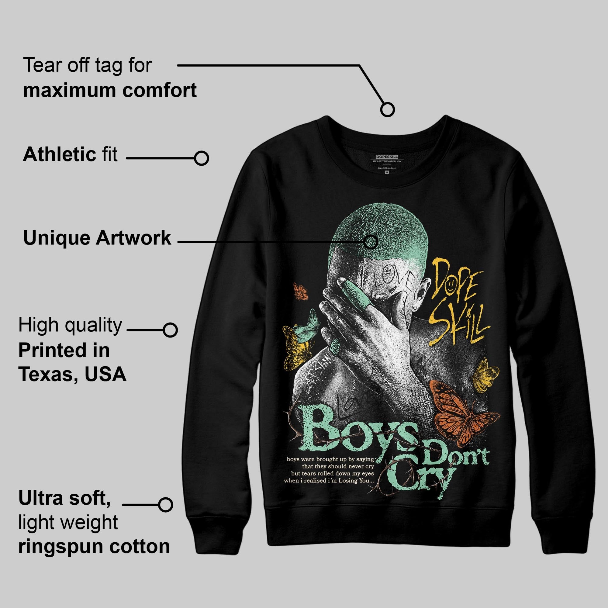 SB Dunk ¡°Rodeo¡± superstreetwear Sweatshirt Boys Don't Cry Graphic