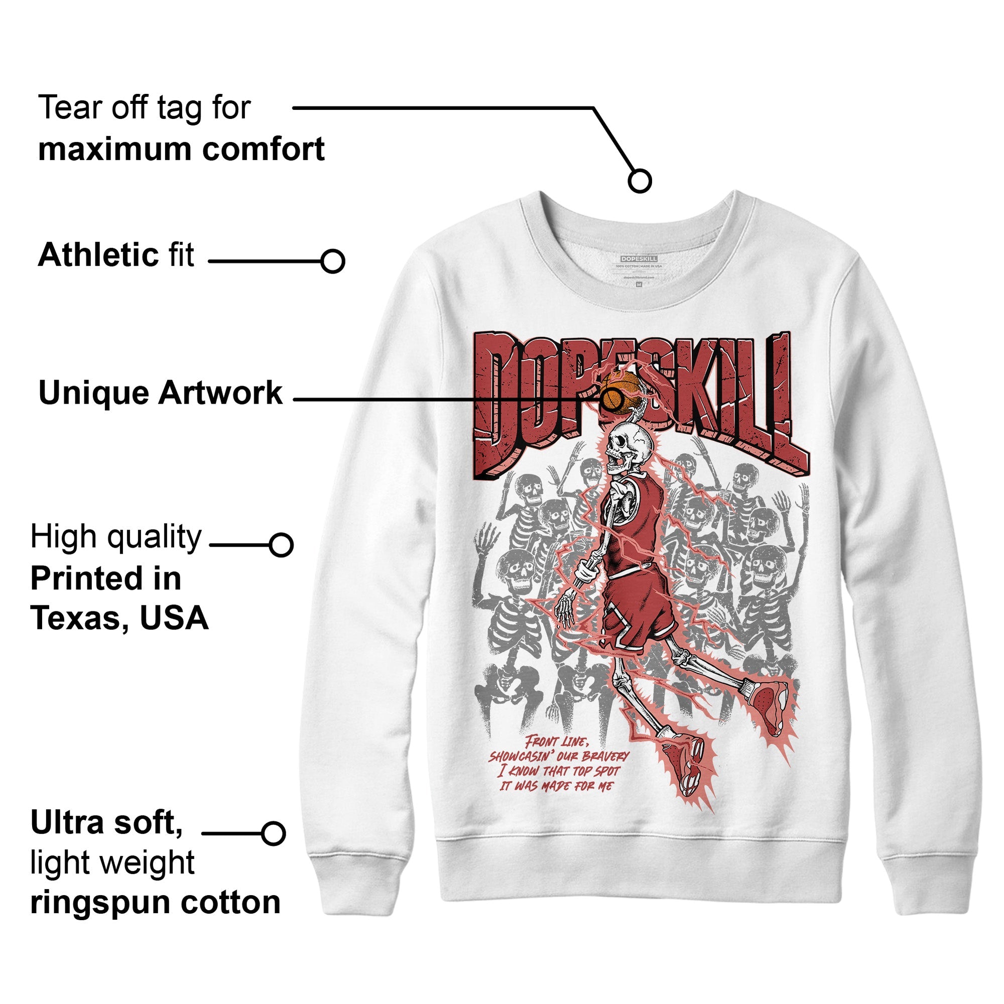 Dune Red 13s superstreetwear Sweatshirt Thunder Dunk Graphic