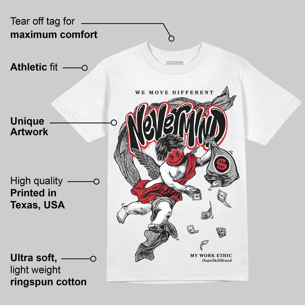 Bred 11s superstreetwear T-Shirt Nevermind Graphic