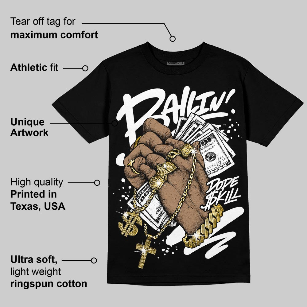 Black and White Collection superstreetwear T-Shirt Always Ballin' Graphic