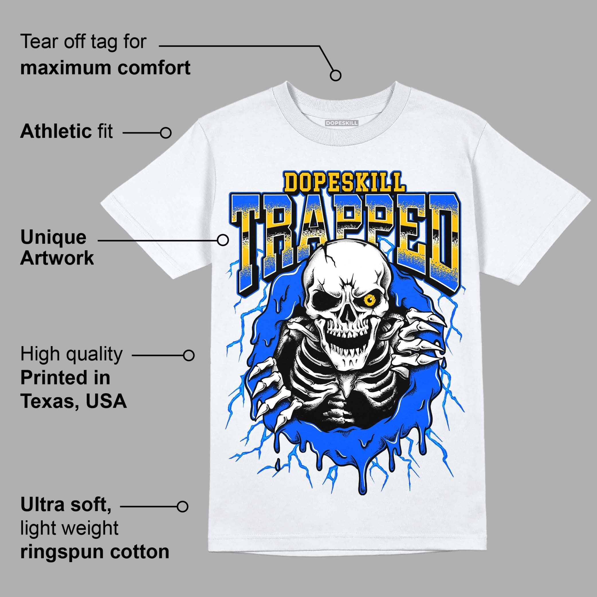 Royal Blue Collection superstreetwear T-Shirt Trapped Halloween Graphic