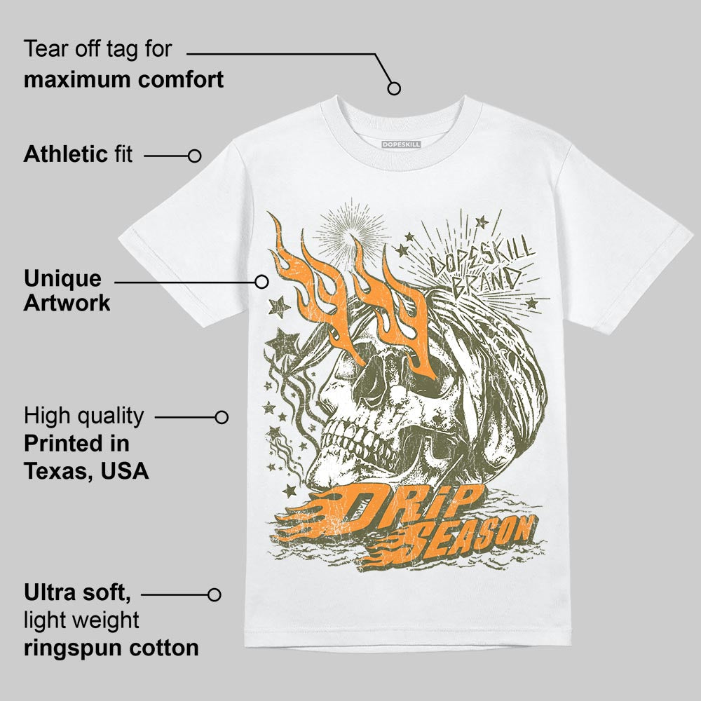 Olive 5s superstreetwear T-Shirt Drip Season Graphic