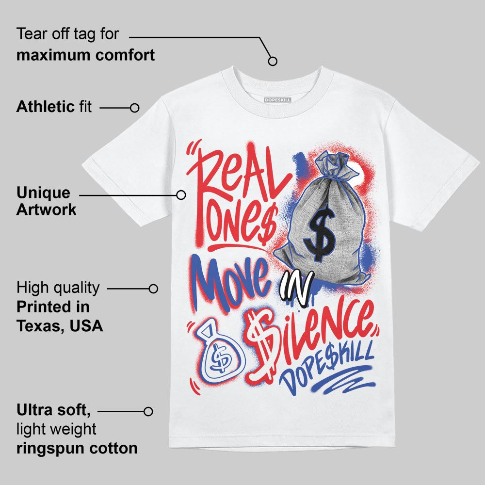 Seoul 2.0 3s superstreetwear T-Shirt Real Ones Move In Silence Graphic