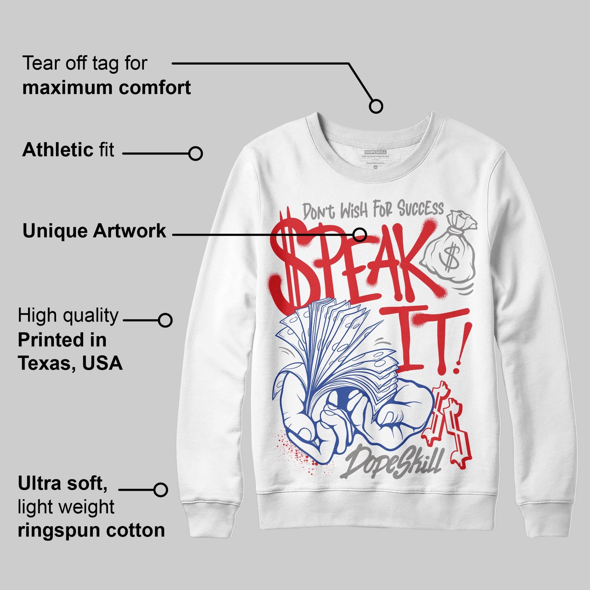 Seoul 2.0 3s superstreetwear Sweatshirt Speak It Graphic