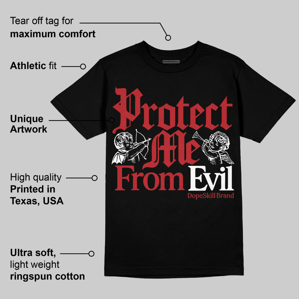 Flu Game 12s superstreetwear T-Shirt Protect Me From Evil Graphic