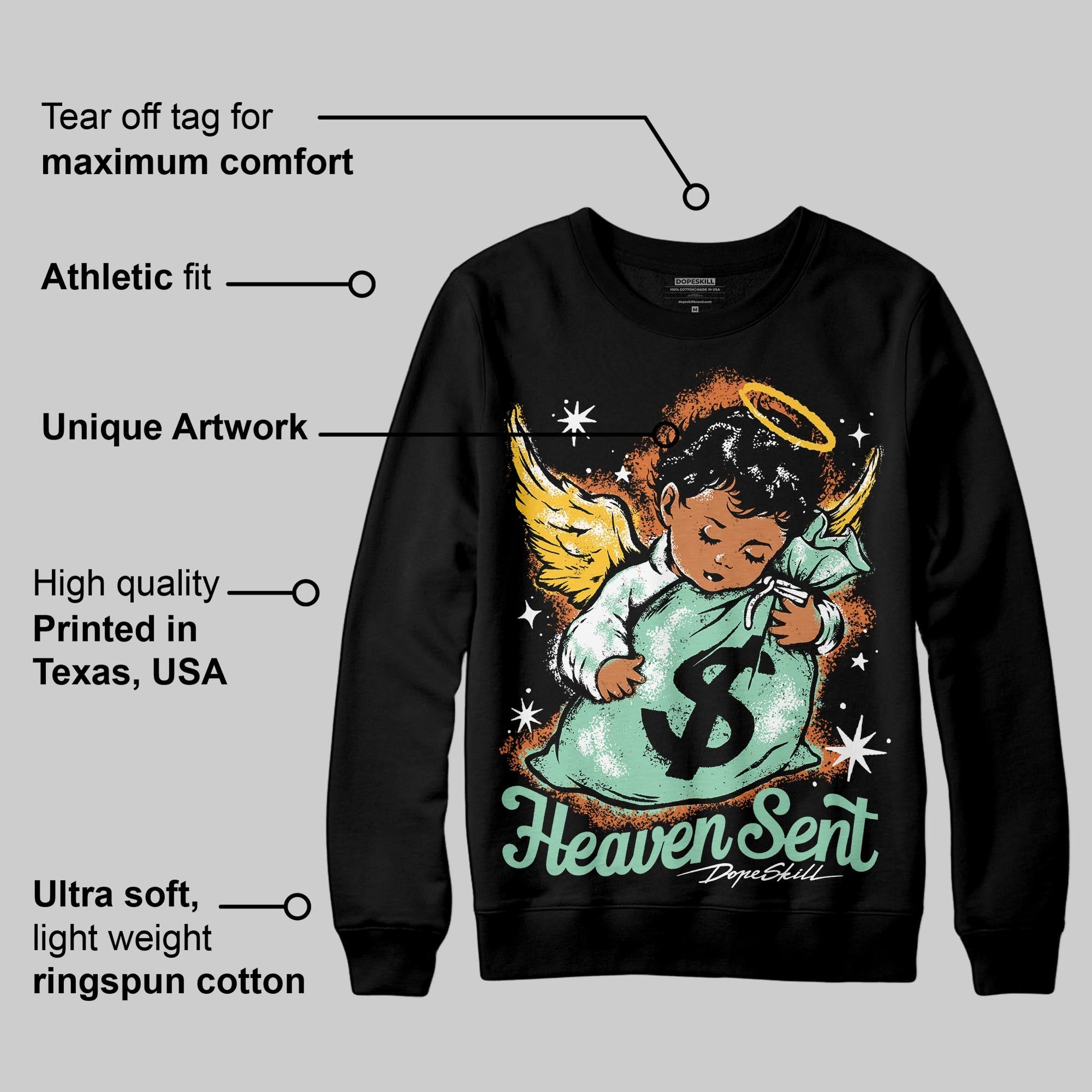 SB Dunk ¡°Rodeo¡± superstreetwear Sweatshirt Heaven Sent Graphic