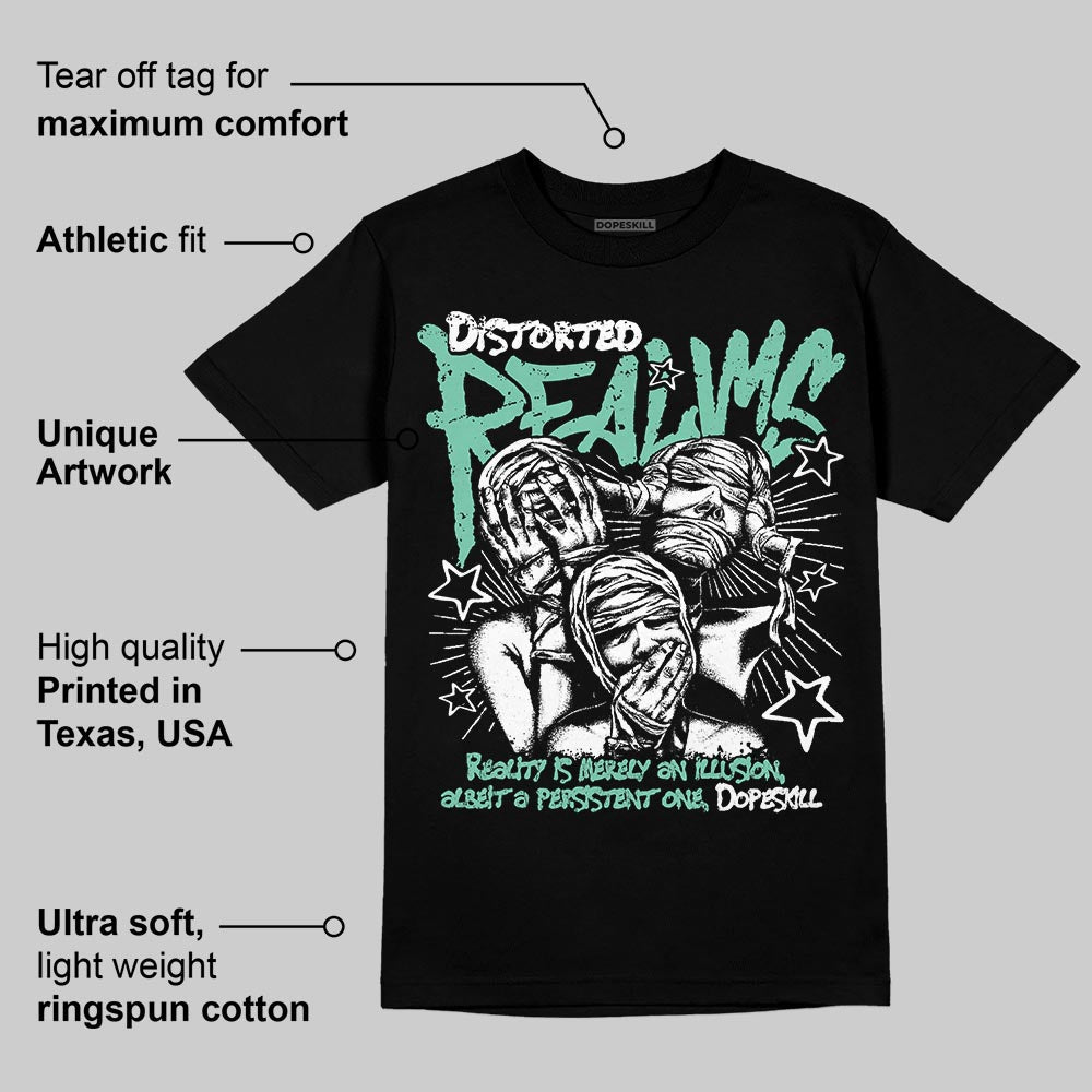 Green Glow 3s superstreetwear T-Shirt Distorted Realms Graphic