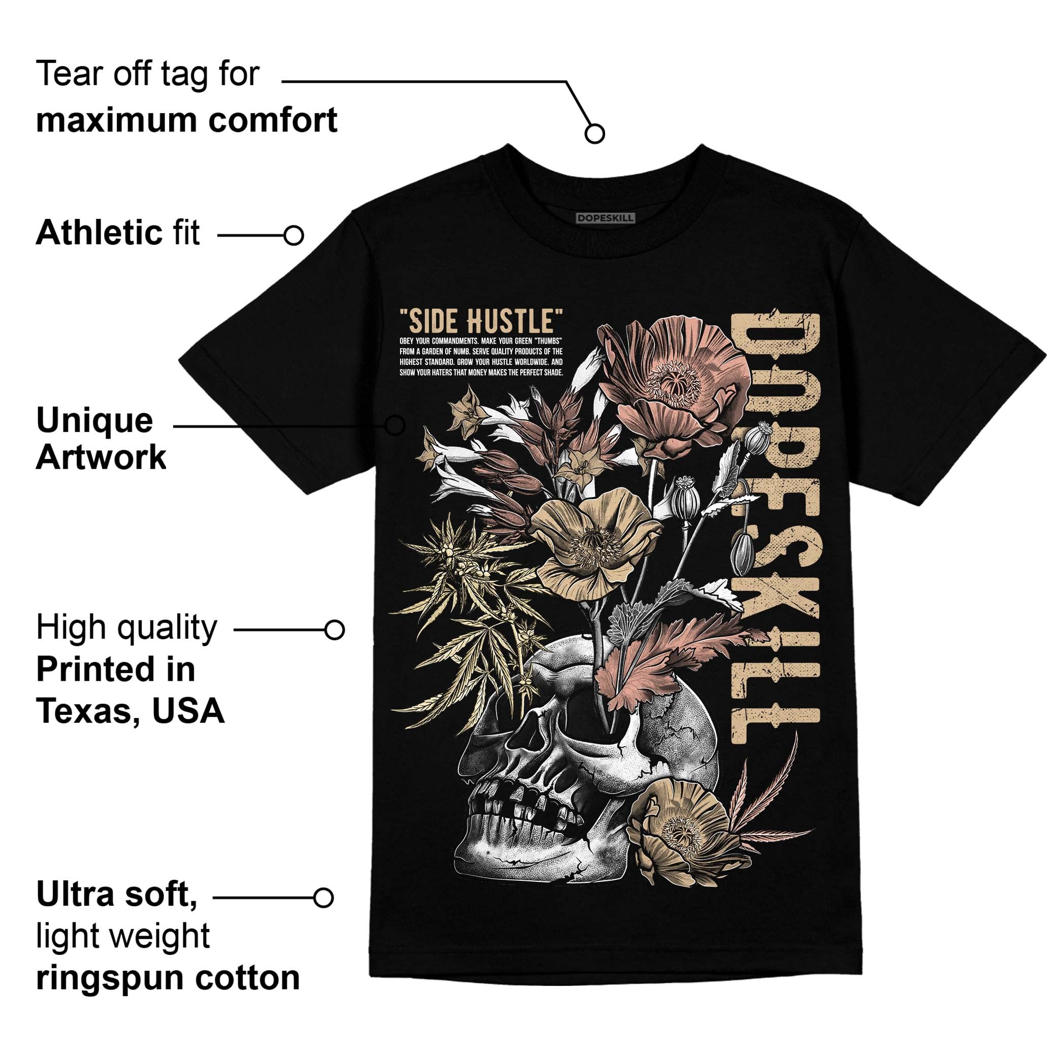 TAN Collection superstreetwear T-Shirt Side Hustle Graphic