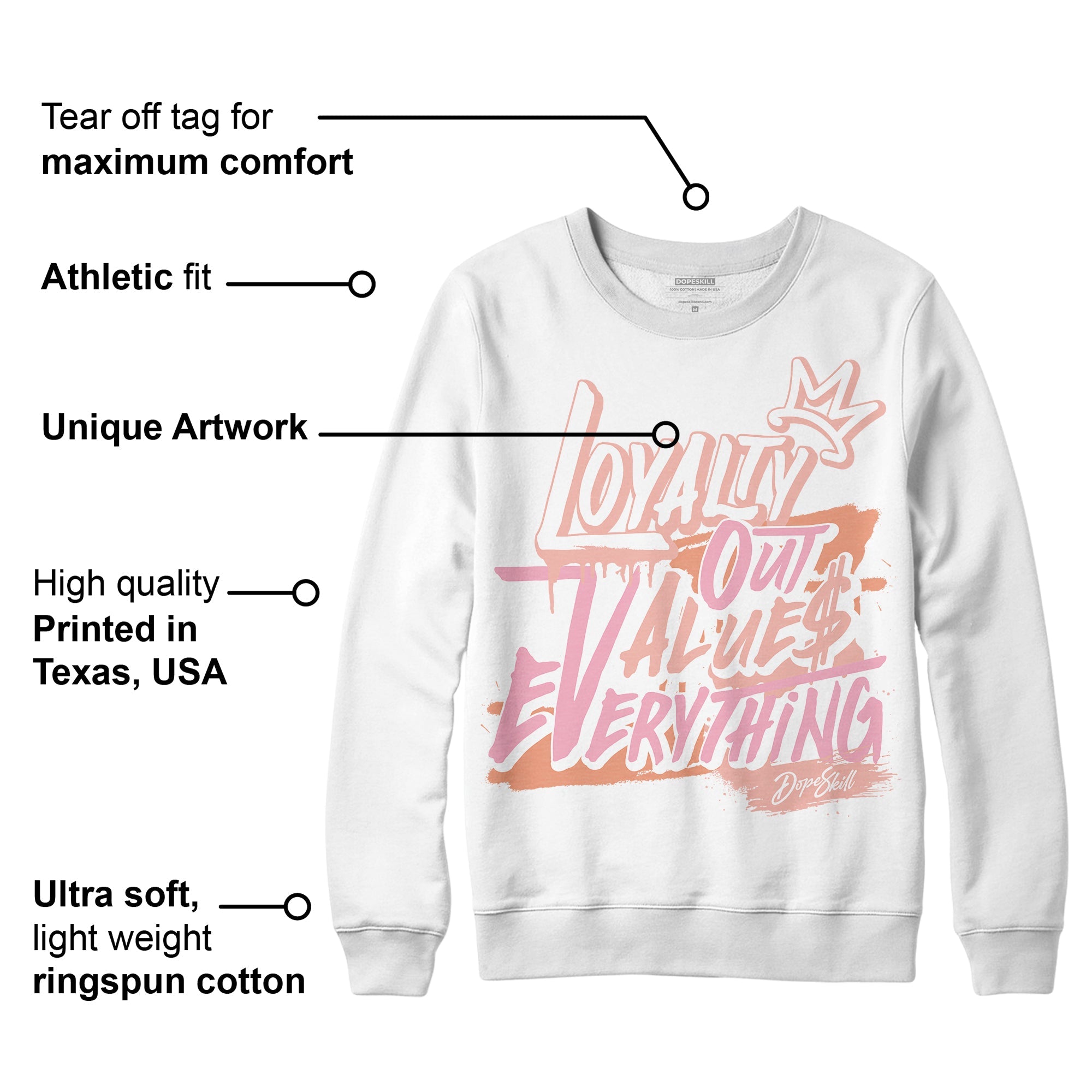 Legend Pink 11s superstreetwear Sweatshirt LOVE Graphic