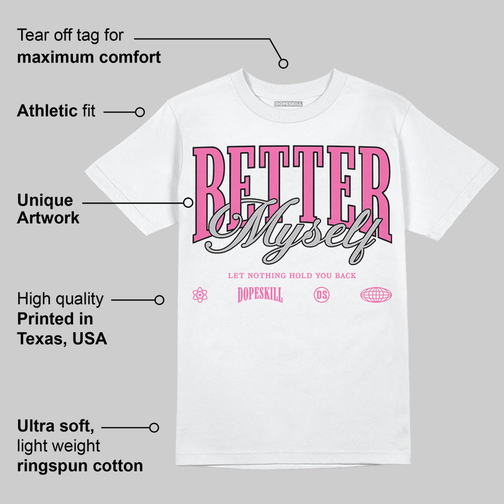Kayano 14 Cream Sweet Pink superstreetwear T-Shirt Better Myself Graphic