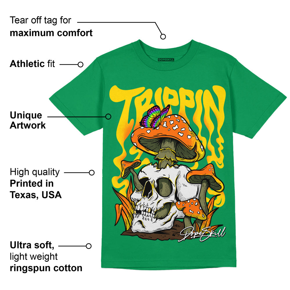 Green Collection superstreetwear Green T-shirt Trippin Graphic