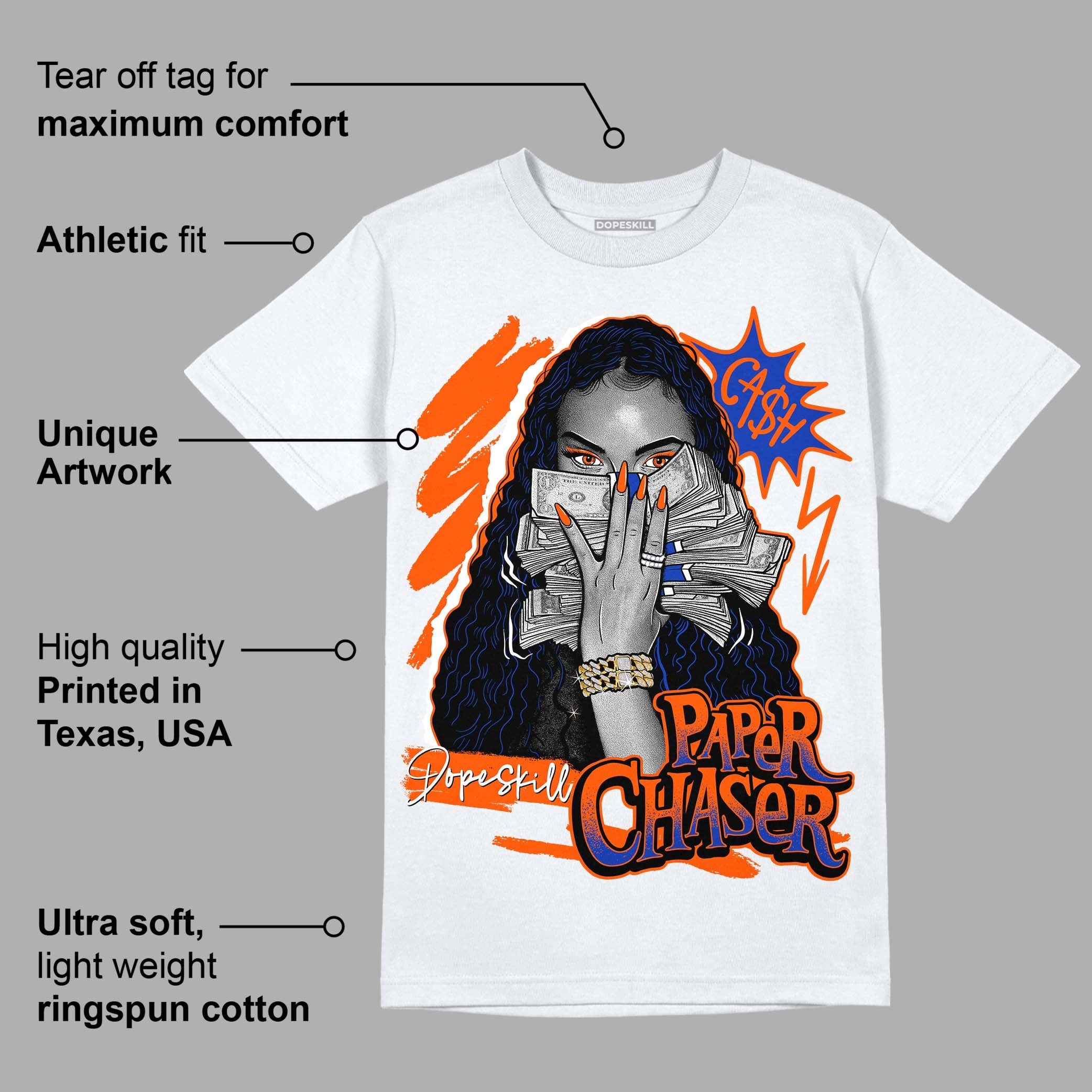 Dunk Low Futura Orange Blaze superstreetwear T-Shirt NPC Graphic