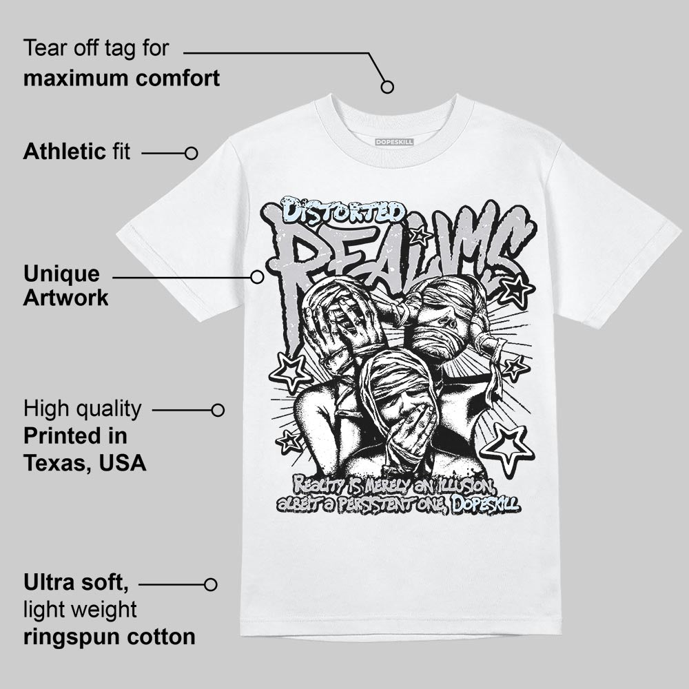 Cement Grey 11s superstreetwear T-Shirt Distorted Realms Graphic