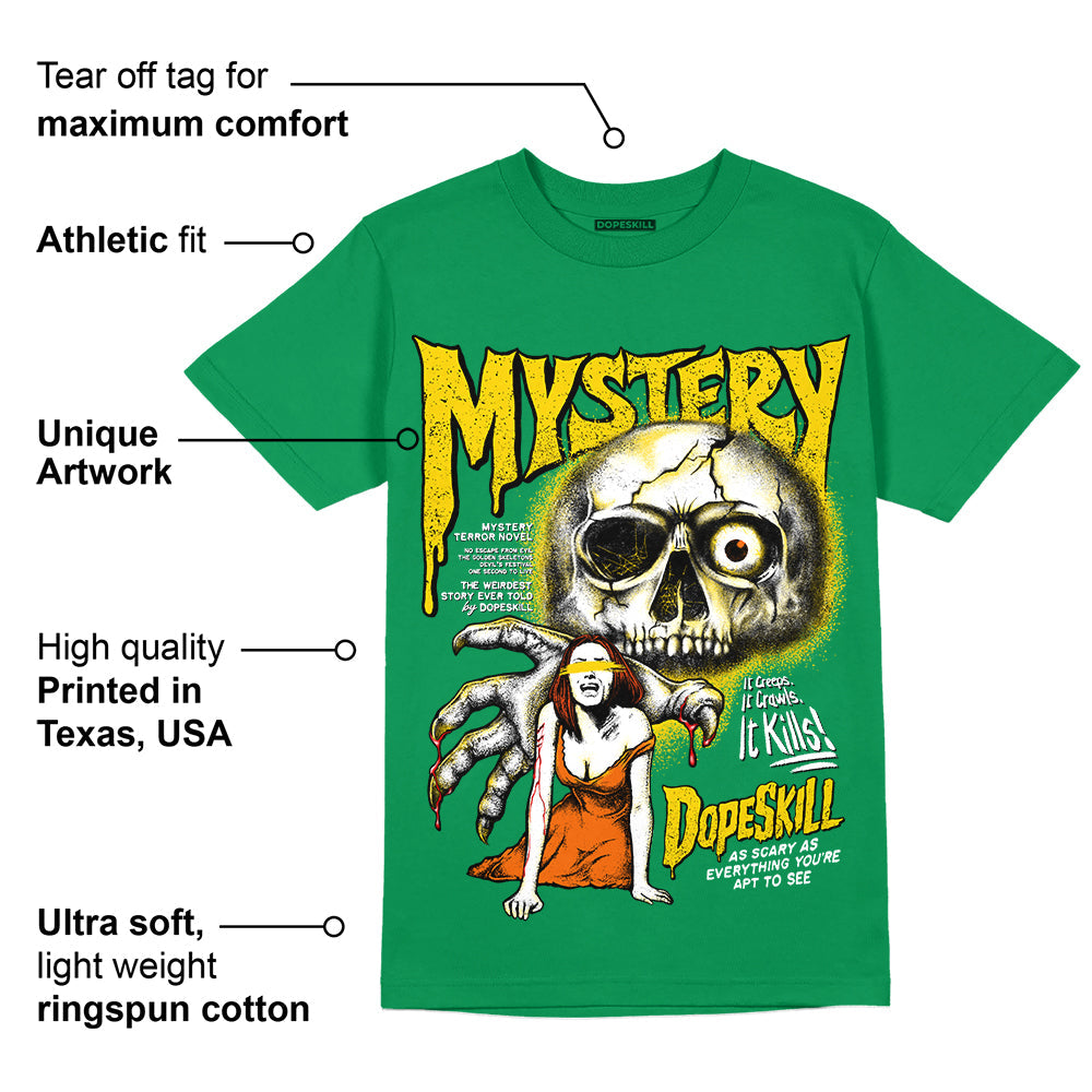 Green Collection superstreetwear Green T-shirt Mystery Ghostly Grasp Graphic