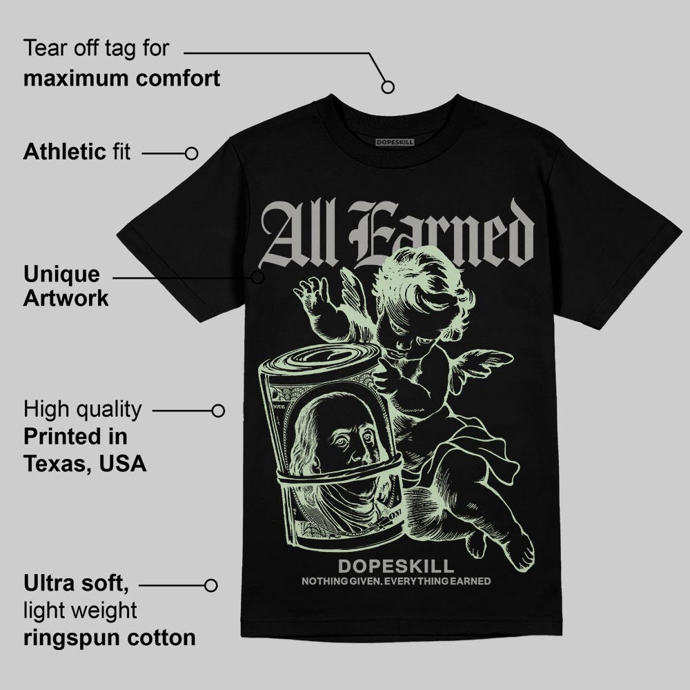 Seafoam 4s 2025 superstreetwear T-Shirt All Earned Graphic