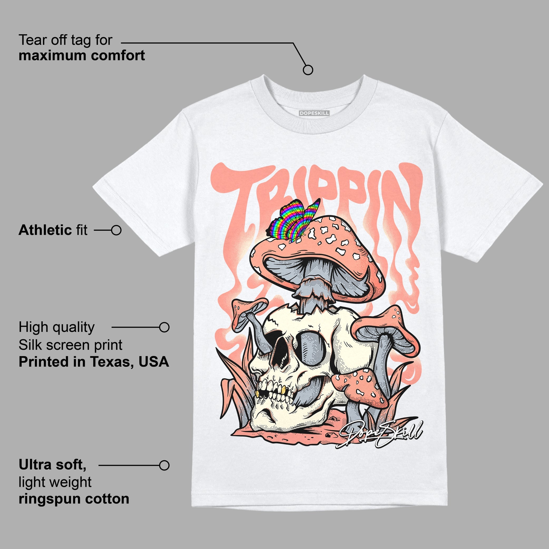 Crimson Bliss 5s superstreetwear T-Shirt Trippin Graphic