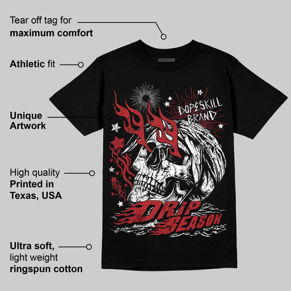 Flu Game 12s superstreetwear T-Shirt Drip Season Graphic