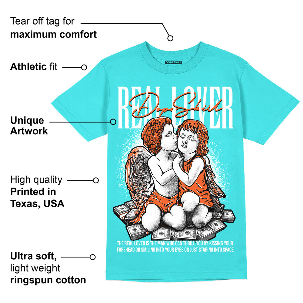 Dunk Dolphins superstreetwear Tahiti Blue T-shirt Real Lover Graphic