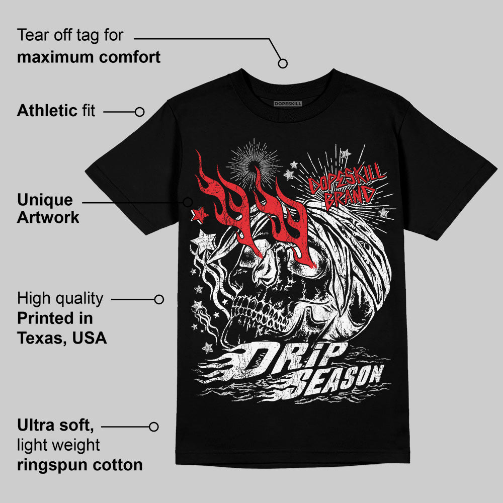Black and White Collection superstreetwear T-Shirt Drip Season Graphic