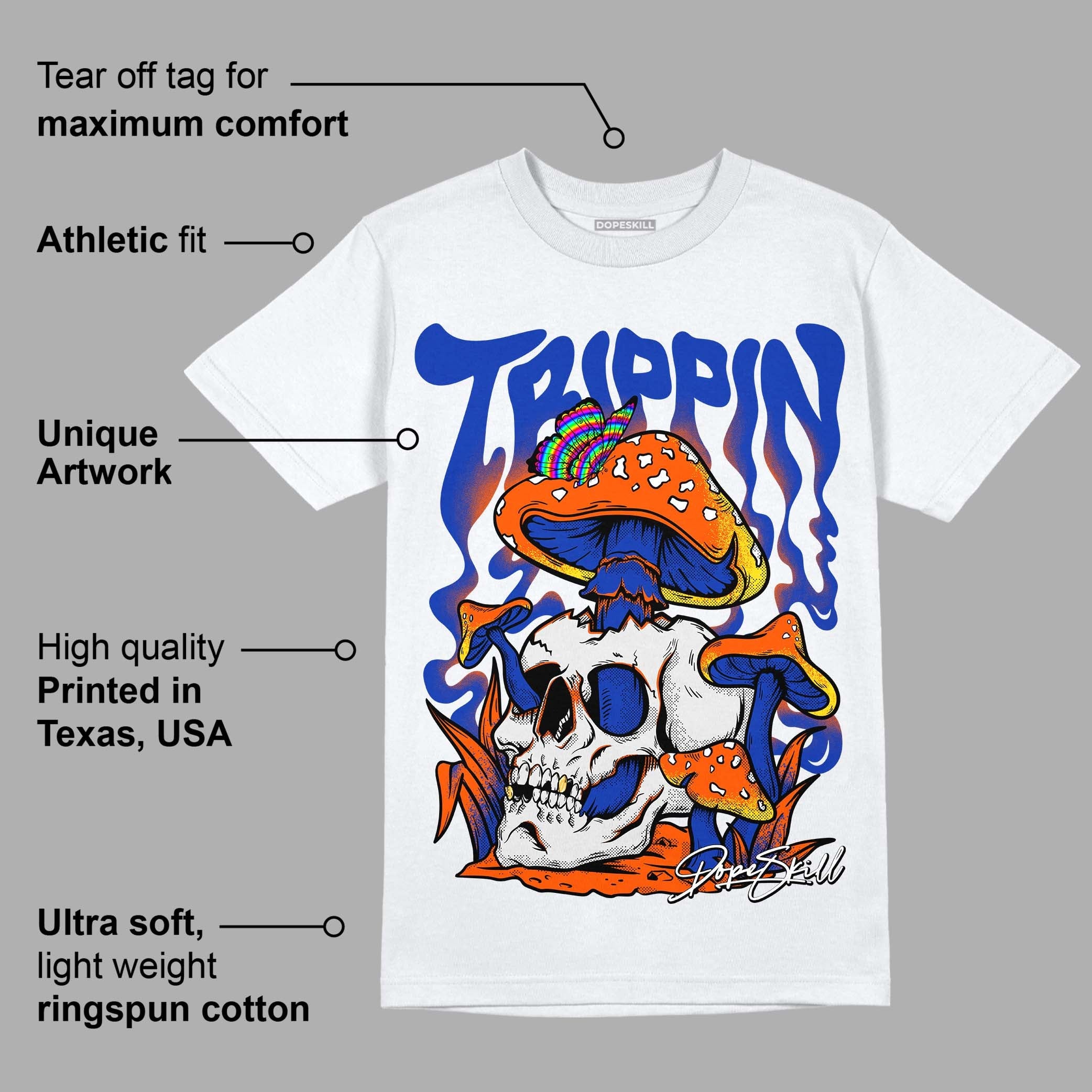 Dunk Low Futura Orange Blaze superstreetwear T-Shirt Trippin Graphic